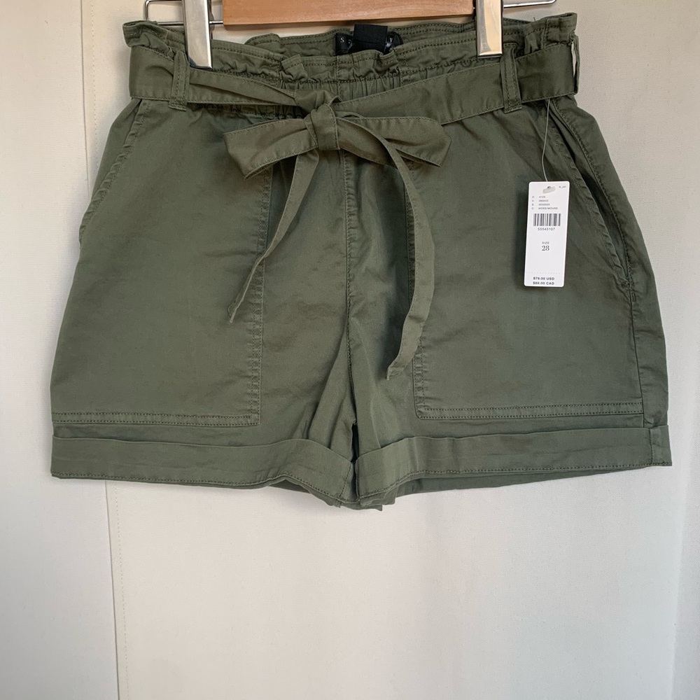 Anthropologie Green Shorts